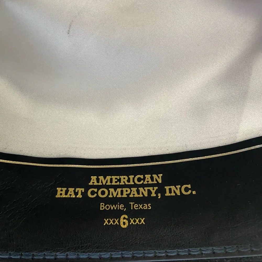 American Hat Co 6x 6 7/8 cowboy hat - Picture 4 of 8